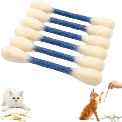 Cotton Swabs Cat Toys