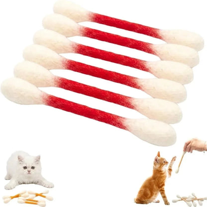 Cotton Swabs Cat Toys