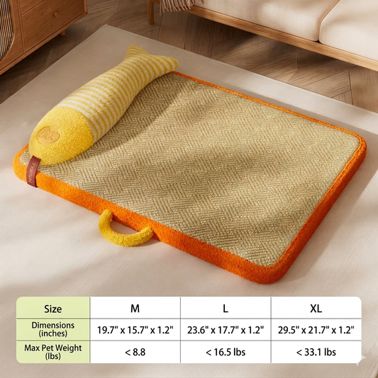 Summer Ice Silk Cooling Pet Bed Mat